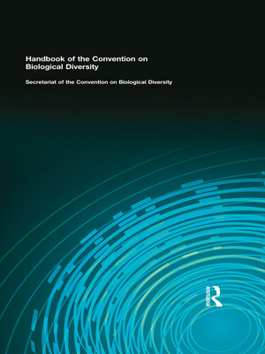 cover image of Handbook of the Convention on Biological Diversity